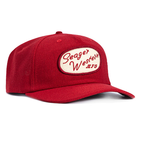 Seager Garland Snapback Hat - Cardinal Seager