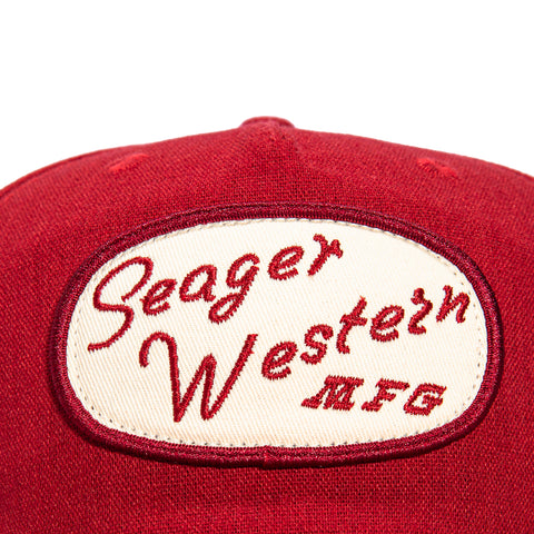 Seager Garland Snapback Hat - Cardinal Seager