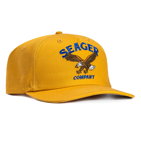 Seager Bradley Snapback Hat - Yellow Seager