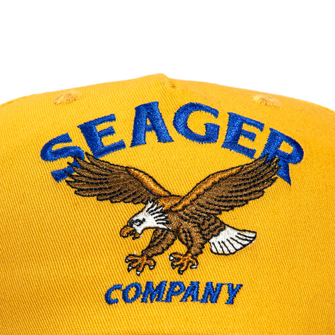 Seager Bradley Snapback Hat - Yellow Seager