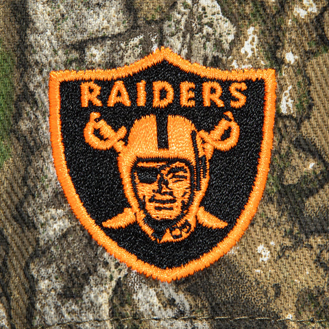 47 Brand Hitch Overhand Las Vegas Raiders Rope Snapback Hat - Realtree 47 Brand