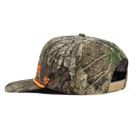 47 Brand Hitch Overhand San Francisco 49ers Rope Snapback Hat - Realtree 47 Brand