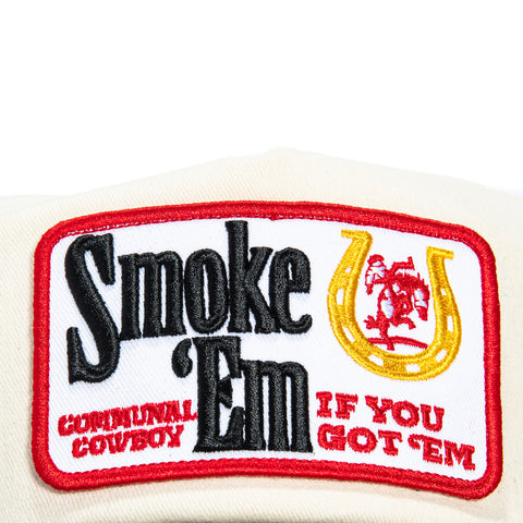 <div>COMMUNAL SMOKE EM SN WHT/BLK SN</div> Communal Cowboy