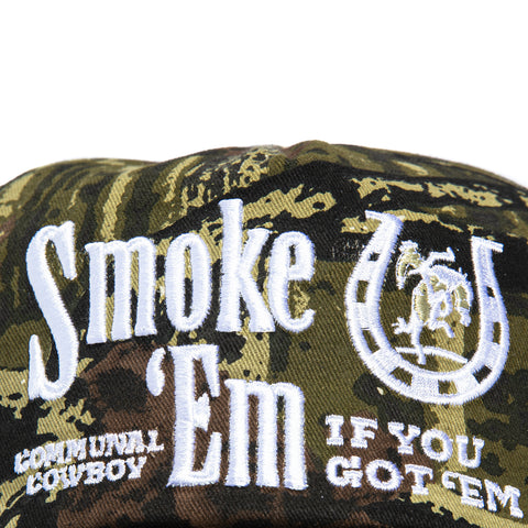 <div>COMMUNAL SMOKE EM CAMO SN</div> Communal Cowboy