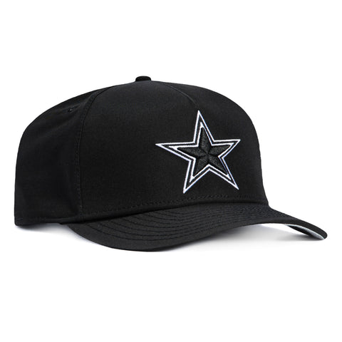 New Era 9Fifty A-Frame Dallas Cowboys Gore-Tex Snapback Hat - Black Dallas Cowboys