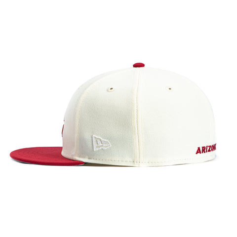 2TONE AZ CARDS SUN WHT/CRD New Era