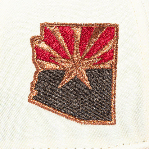 2TONE AZ CARDS SUN WHT/CRD New Era