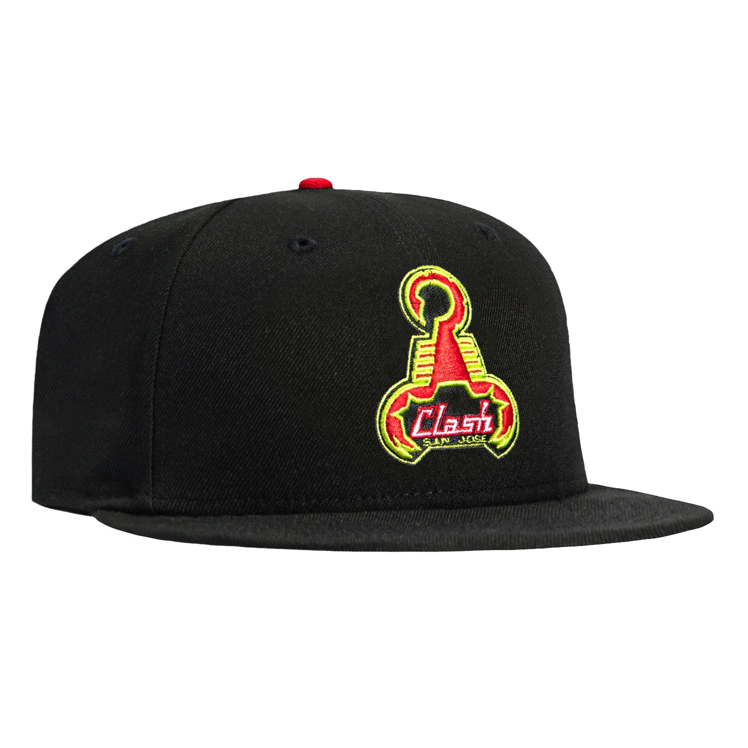 New Era 59Fifty San Jose Earthquakes Clash Hat - Black – Hat Club