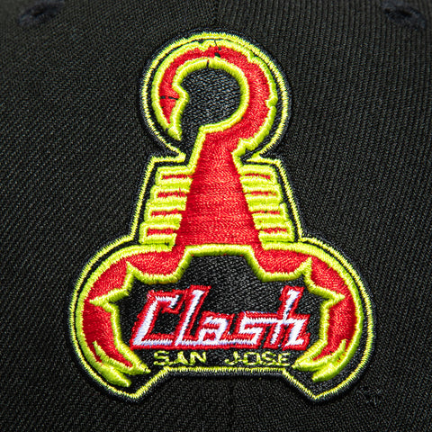 New Era 59Fifty San Jose Earthquakes Clash Hat - Black