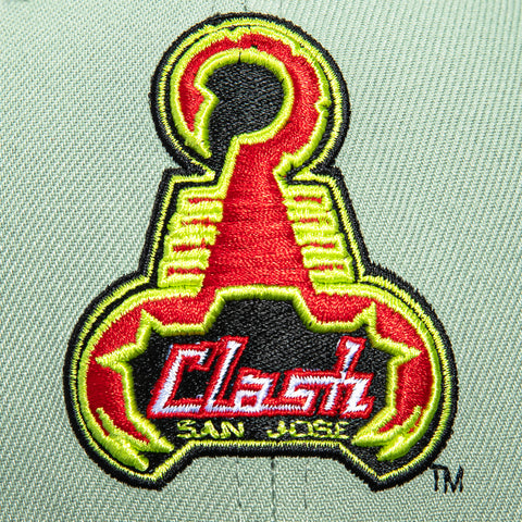 New Era 59Fifty San Jose Earthquakes Clash Hat - Everest Green, Black