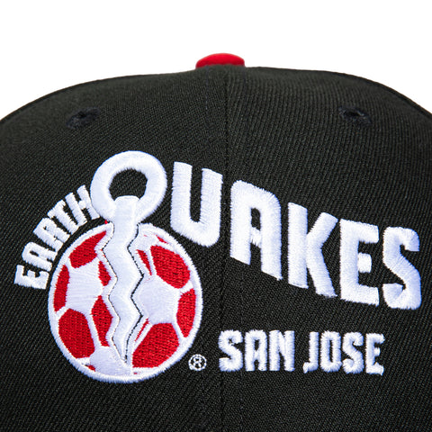 New Era 59Fifty San Jose Earthquakes 1974 Hat - Black
