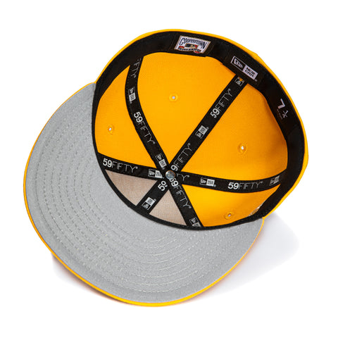 New Era 59Fifty Houston Astros 2017 World Series Patch Parrot Hat - Gold