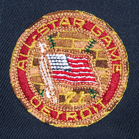 New Era 59Fifty Detroit Tigers 1971 All Star Game Patch BP Hat - Navy