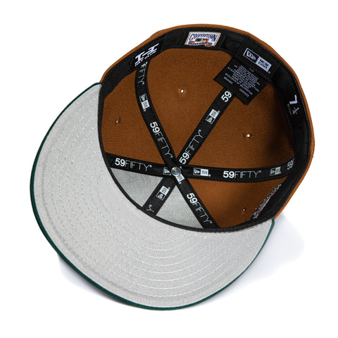 New Era 59Fifty Just Desserts Atlanta Braves 2017 Inaugural Patch Hat - Brown, Green