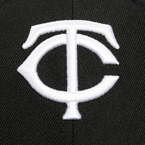 New Era 59Fifty Hall of Fame Minnesota Twins Joe Mauer Patch Hat - Black New Era