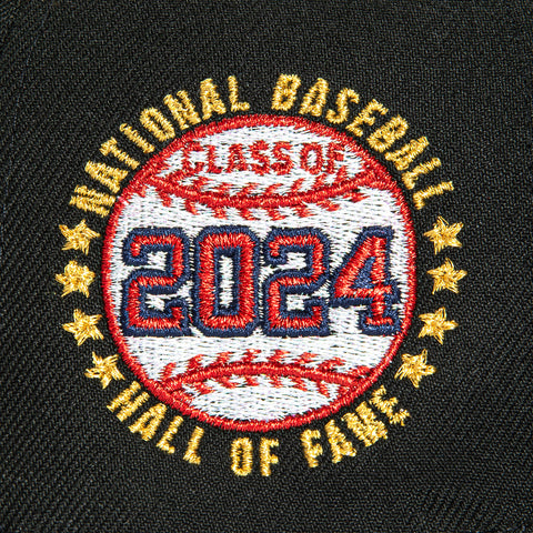 New Era 59Fifty Hall of Fame Minnesota Twins Joe Mauer Patch Hat - Black New Era