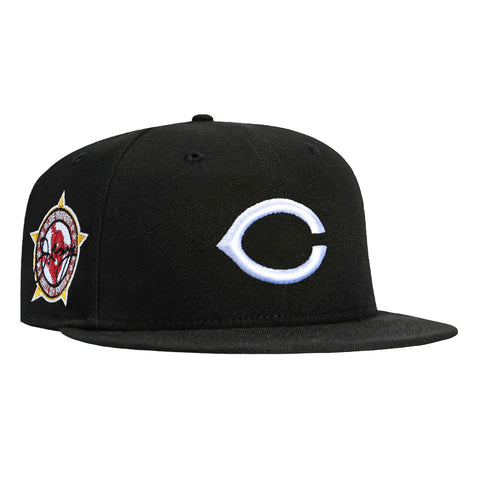 New Era 59Fifty Hall of Fame Cincinnati Reds Joe Morgan Patch Hat - Black New Era