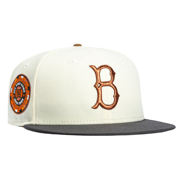New Era 59Fifty Sepia Brooklyn Dodgers 1942 All Star Game Patch