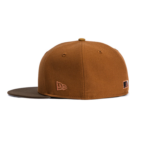 New Era 59Fifty Sepia Detroit Tigers 2000 Inaugural Patch Hat - Khaki, Brown
