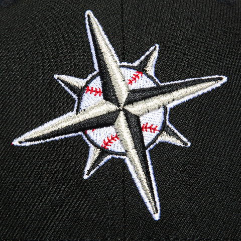 New Era 59Fifty Hall of Fame Seattle Mariners Ken Griffey Jr. Patch Hat - Black New Era