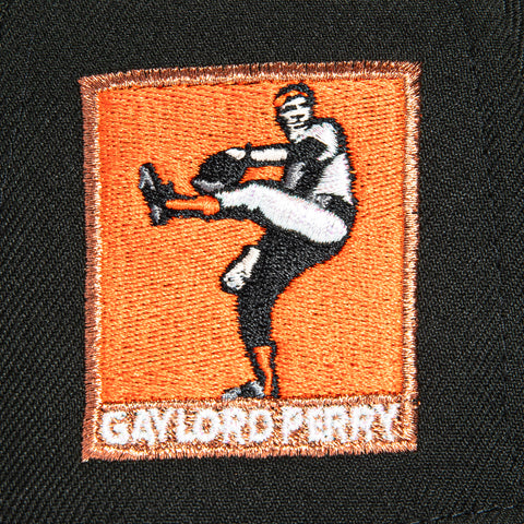 New Era 59Fifty Hall of Fame San Francisco Giants Gaylord Perry Patch Hat - Black New Era