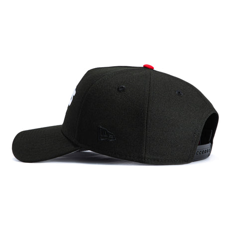 New Era 9Forty A-Frame San Jose Earthquakes Snapback Hat - Black New Era