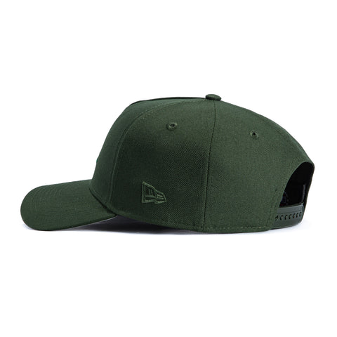 New Era 9Forty A-Frame Los Angeles Dodgers Rose Snapback Hat - Green New Era