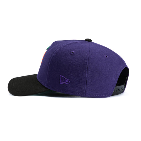 New Era 9Forty A-Frame San Francisco Giants Orange Snapback Hat - Purple, Black New Era