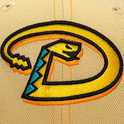 New Era 59Fifty Arizona Diamondbacks Inaugural Patch D Hat - Tan, Yellow New Era