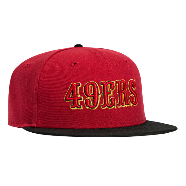 New Era 59Fifty San Francisco 49ers Rivalry Word Hat - Cardinal