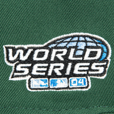 New Era 59Fifty Boston Red Sox 2004 World Series Patch Hat - Green New Era