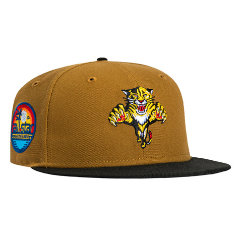 New Era 59Fifty Florida Panthers 2023 All Star Game Patch Hat - Khaki, Black New Era