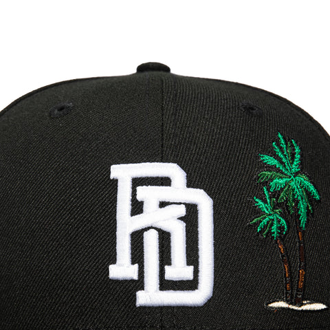 New Era 59Fifty Dominican Republic Flag Patch Tree Hat - Black New Era