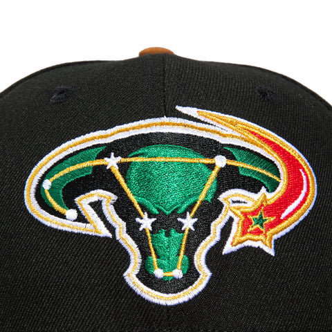 New Era 59Fifty Dallas Stars 20th Anniversary Patch 2003 Alternate Pink UV Hat - Black, Khaki New Era
