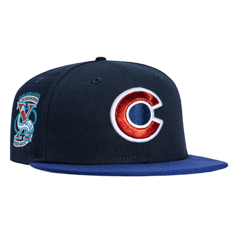 New Era 59Fifty Blue Ice Colorado Avalanche 10th Anniversary Patch Alternate Hat - Navy, Royal