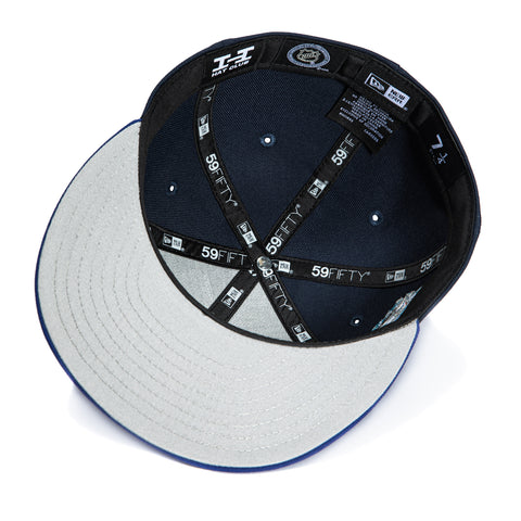 New Era 59Fifty Blue Ice Colorado Avalanche 10th Anniversary Patch Alternate Hat - Navy, Royal