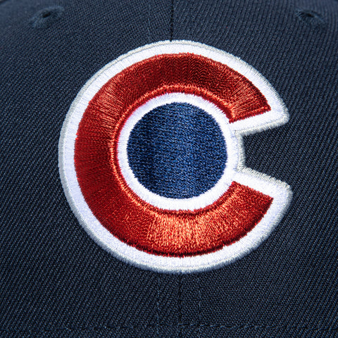 New Era 59Fifty Blue Ice Colorado Avalanche 10th Anniversary Patch Alternate Hat - Navy, Royal