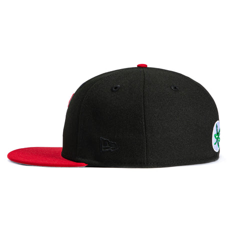 New Era 59Fifty Ohio State Buckeyes 2014 National Champions Patch Hat - Black, Red New Era