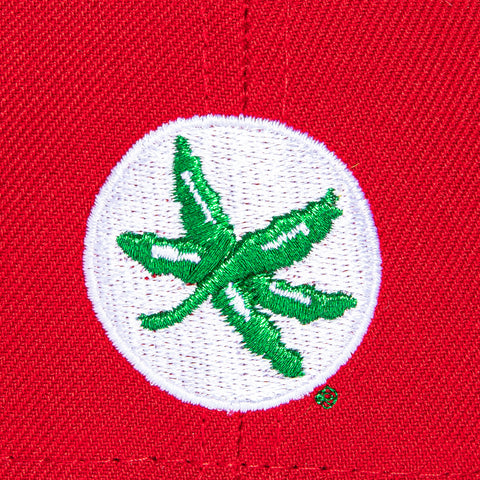 New Era 59Fifty Ohio State Buckeyes 2002 National Champions Patch Hat - Red, Black New Era