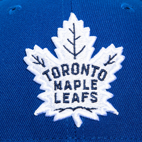 New Era 59Fifty Blue Ice Toronto Maple Leafs 75th Anniversary Patch Hat - Royal, Royal