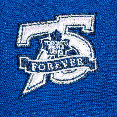 New Era 59Fifty Blue Ice Toronto Maple Leafs 75th Anniversary Patch Hat - Royal, Royal