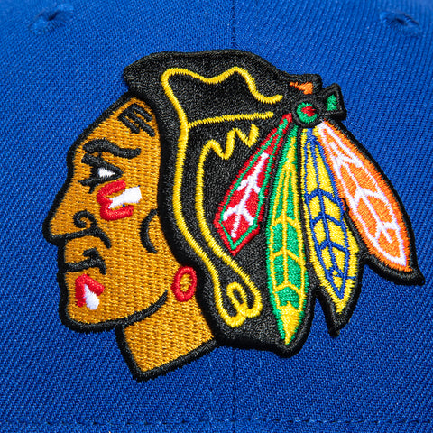 New Era 59Fifty Blue Ice Chicago Blackhawks Chicago Stadium Patch Hat - Royal, Royal