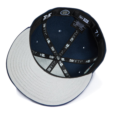 New Era 59Fifty Blue Ice Vegas Golden Knights 2024 Winter Classic Patch Alternate Hat - Navy, Light Navy