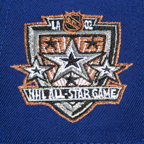 New Era 59Fifty Blue Ice Los Angeles Kings 2002 All Star Game Patch Hat - Royal, Navy