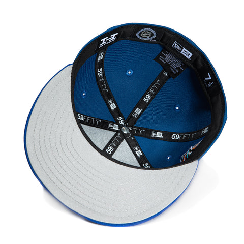 New Era 59Fifty Blue Ice San Jose Sharks 20th Anniversary Patch Alternate Hat - Royal, Royal