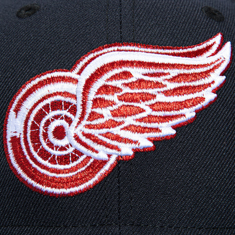 New Era 59Fifty Blue Ice Detroit Red Wings Inaugural Patch Hat - Navy, Royal