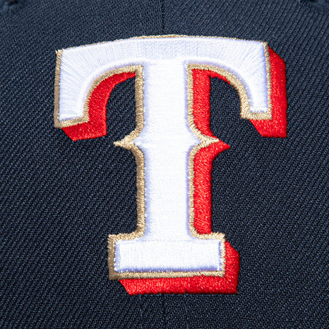 New Era 59Fifty Texas Rangers 40 Years Patch Realtree UV Hat - Navy, Brown