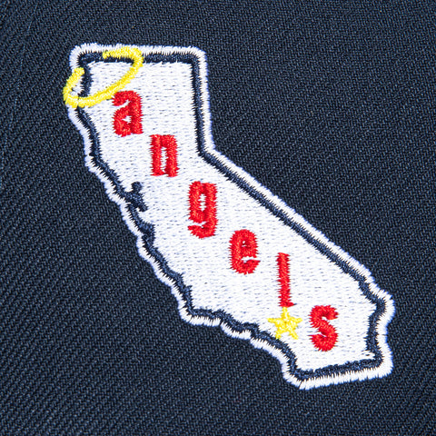 New Era 59Fifty Los Angeles Angels State Patch Realtree UV Hat - Navy