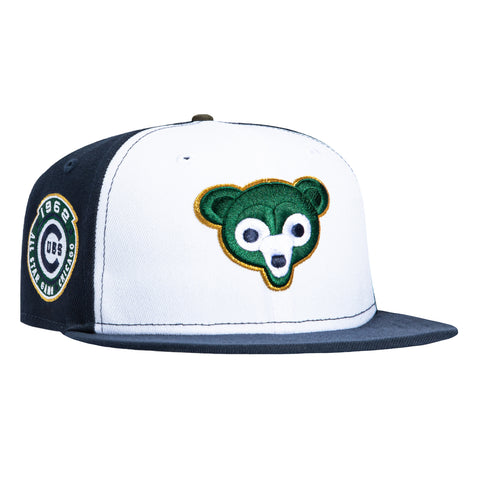 New Era 59Fifty Chicago Cubs 1962 All Star Game Patch Rail Realtree UV Hat - White, Navy