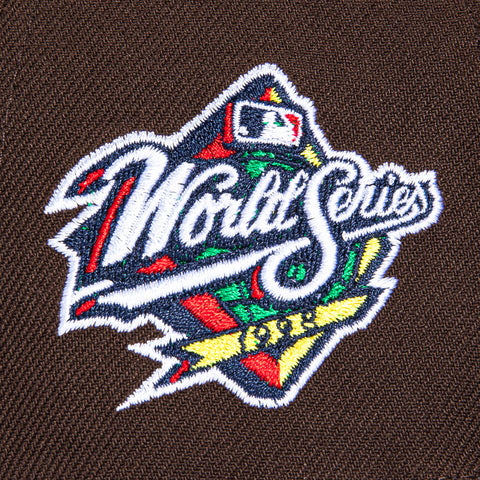 New Era 59Fifty San Diego Padres 1998 World Series Patch Rose Realtree UV Hat - Brown